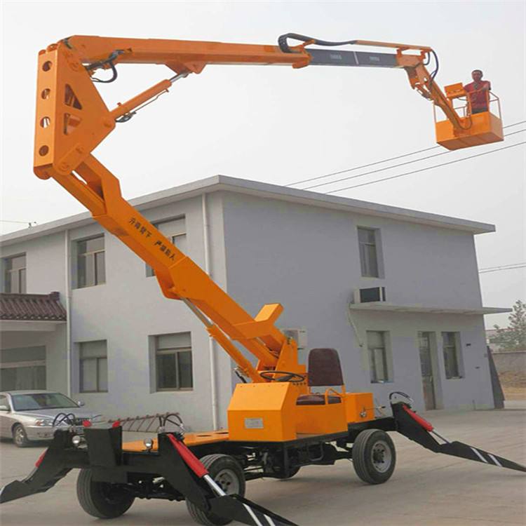 16米拖車折臂式升降平臺 16米拖車折臂式升降平臺